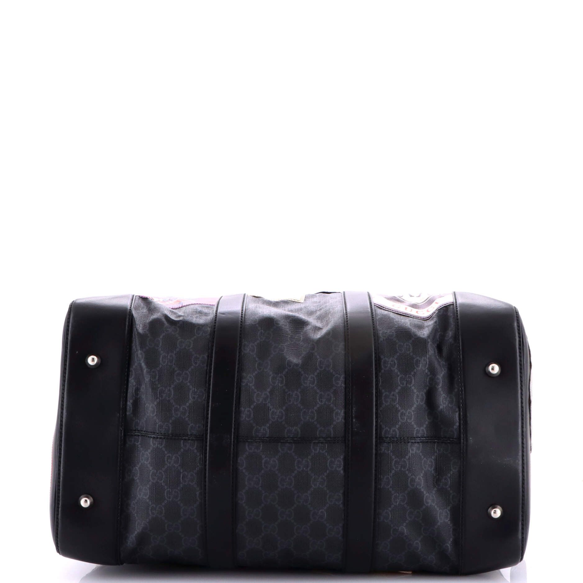 Gucci Night Courrier Carry On Convertible Duffle GG Coated Canvas Size ONE SIZE - 3 Thumbnail