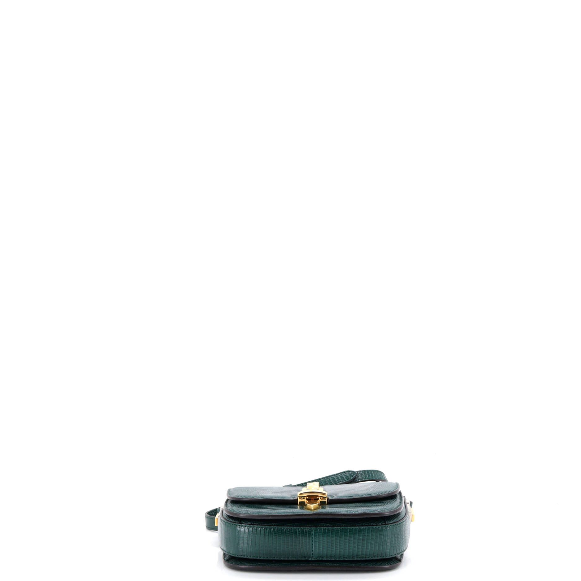Gucci Sylvie 1969 Shoulder Bag Lizard Small Size ONE SIZE - 3 Thumbnail