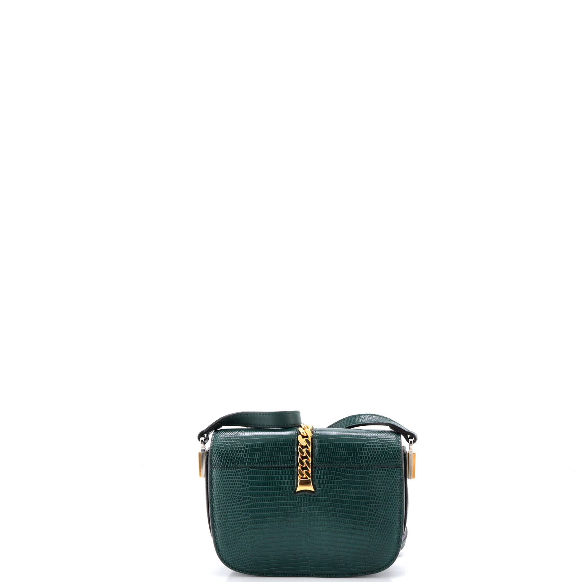 Gucci Sylvie 1969 Shoulder Bag Lizard Small Size ONE SIZE - 2 Thumbnail