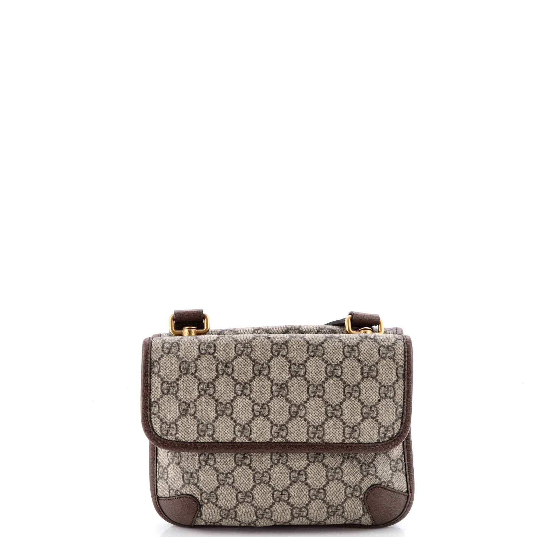 Gucci Neo Vintage Flap Messenger GG Coated Canvas Small Size ONE SIZE - 2 Thumbnail