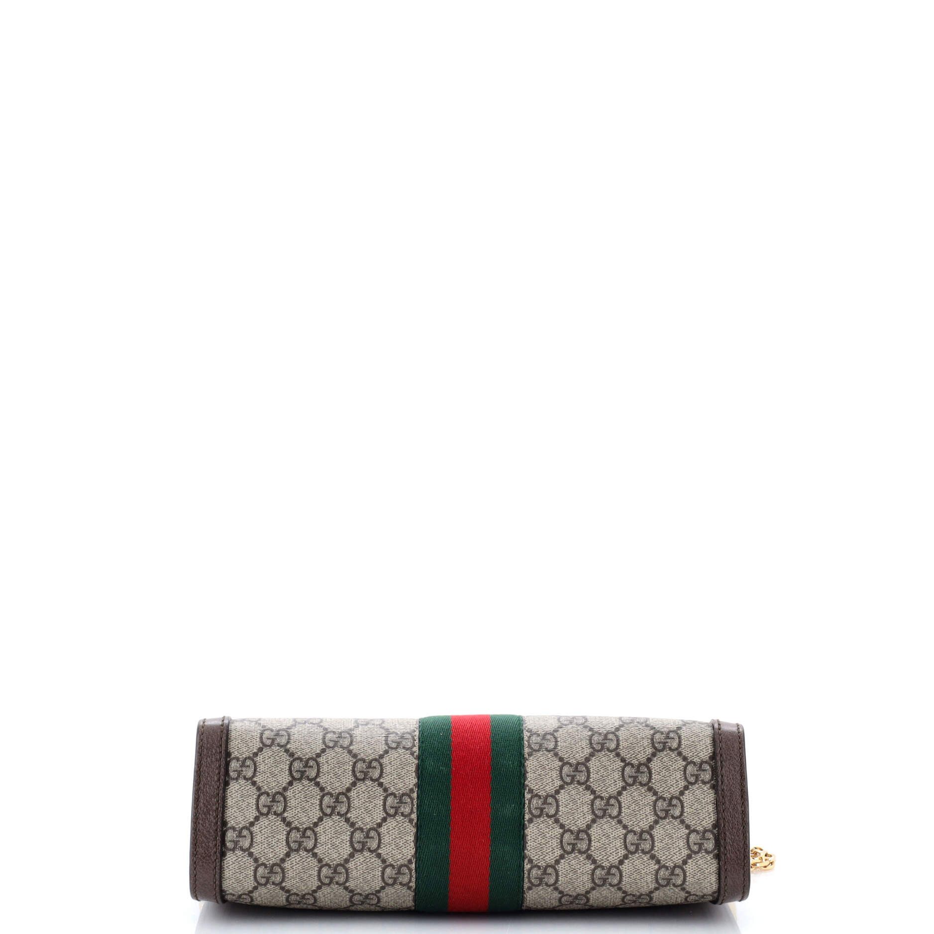 Gucci Ophidia Chain Shoulder Bag GG Coated Canvas Small Size ONE SIZE - 3 Thumbnail