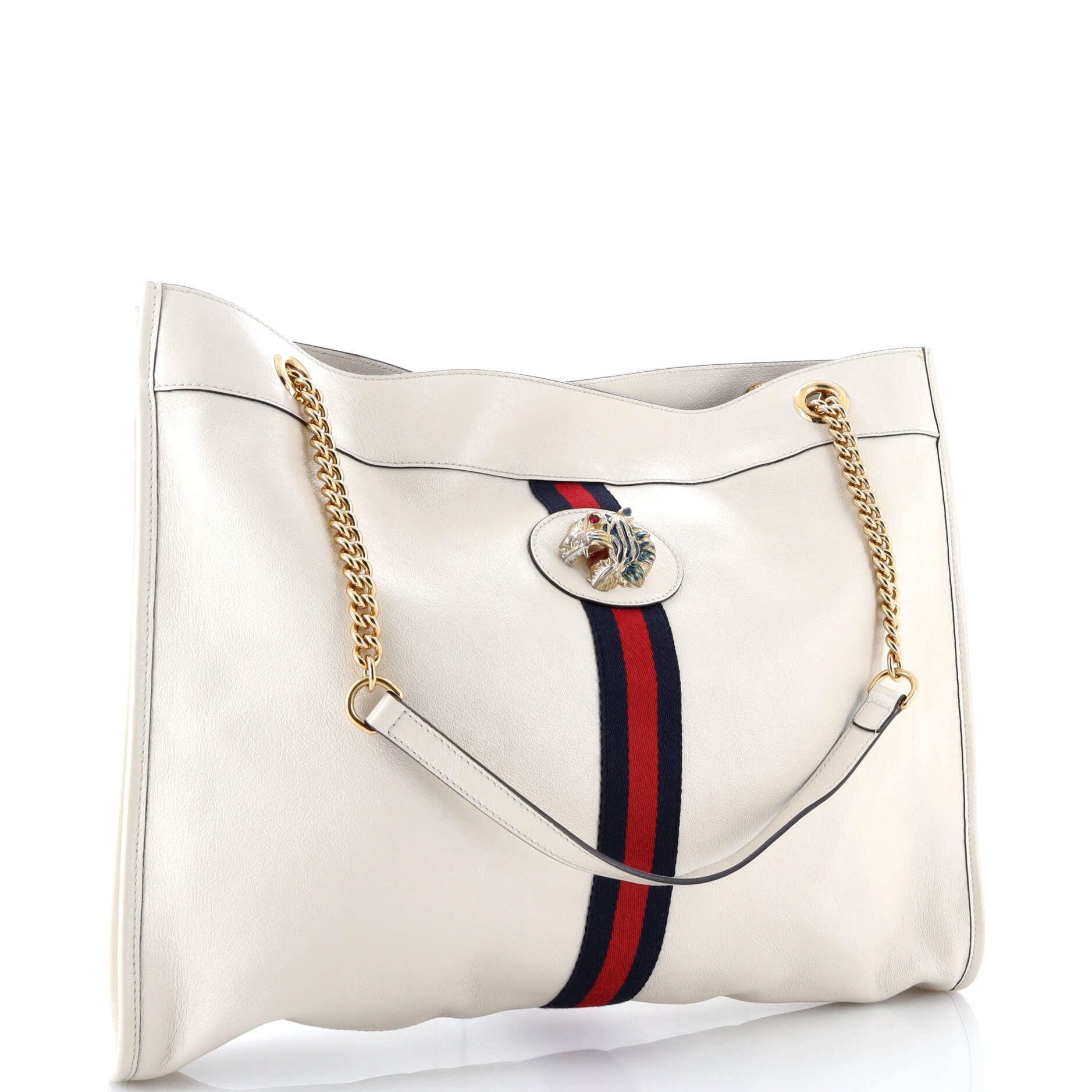 Gucci Rajah Chain Tote Leather Large Size ONE SIZE - 2 Thumbnail