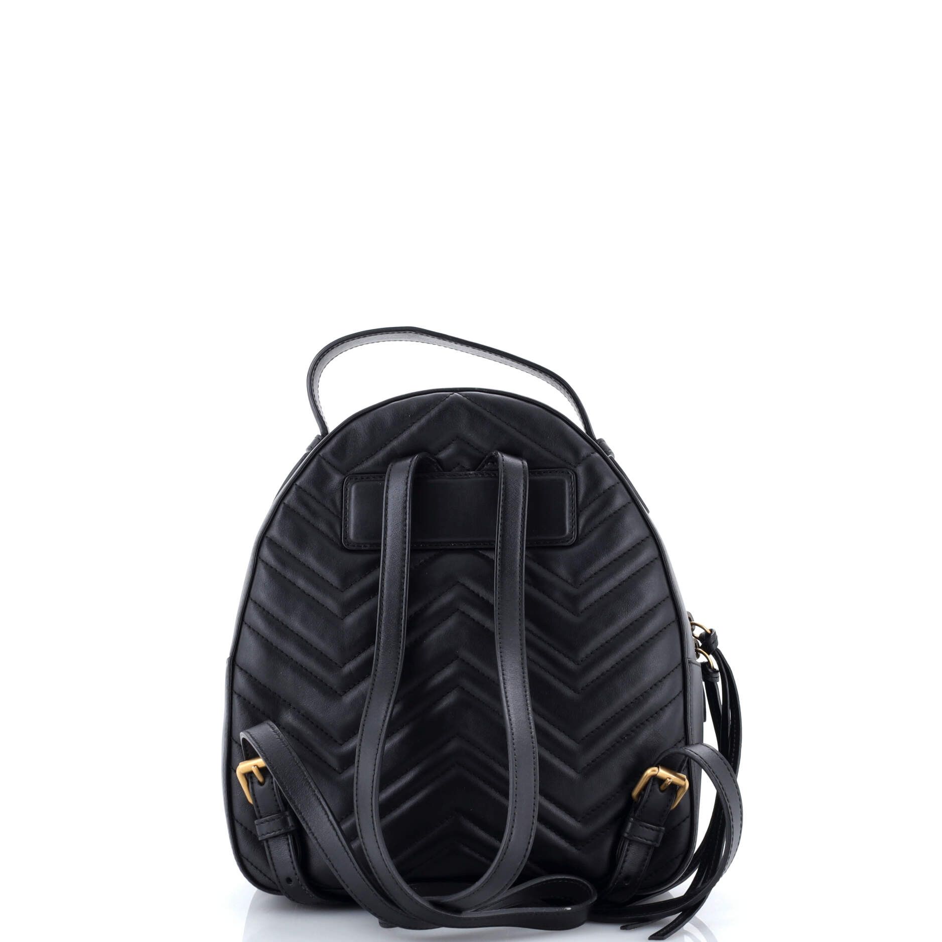 Gucci GG Marmont Backpack Embellished Matelasse Leather Small Size ONE SIZE - 2 Thumbnail