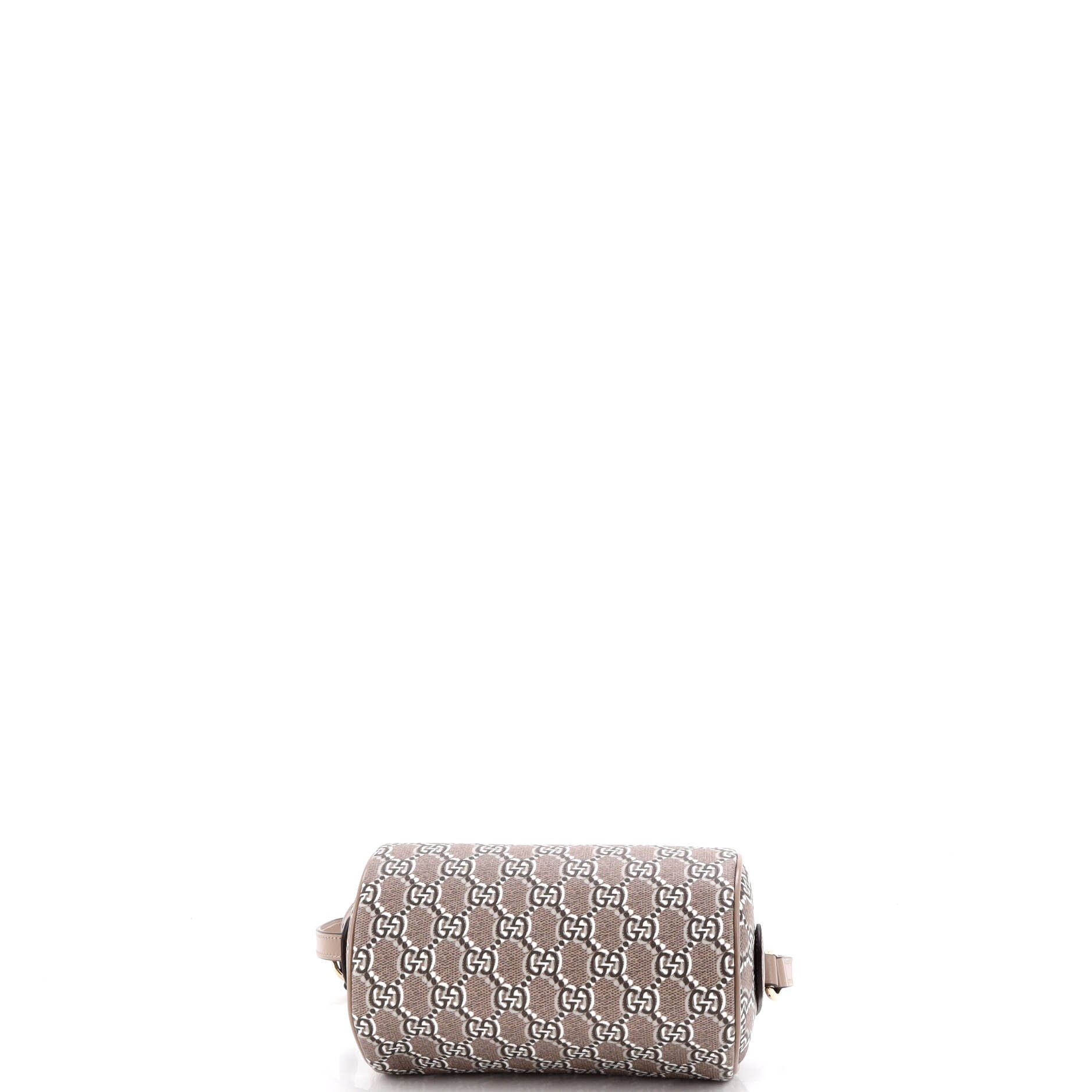 Gucci Cylindrical Shoulder Bag GG Shadow Coated Canvas Mini Size ONE SIZE - 3 Thumbnail