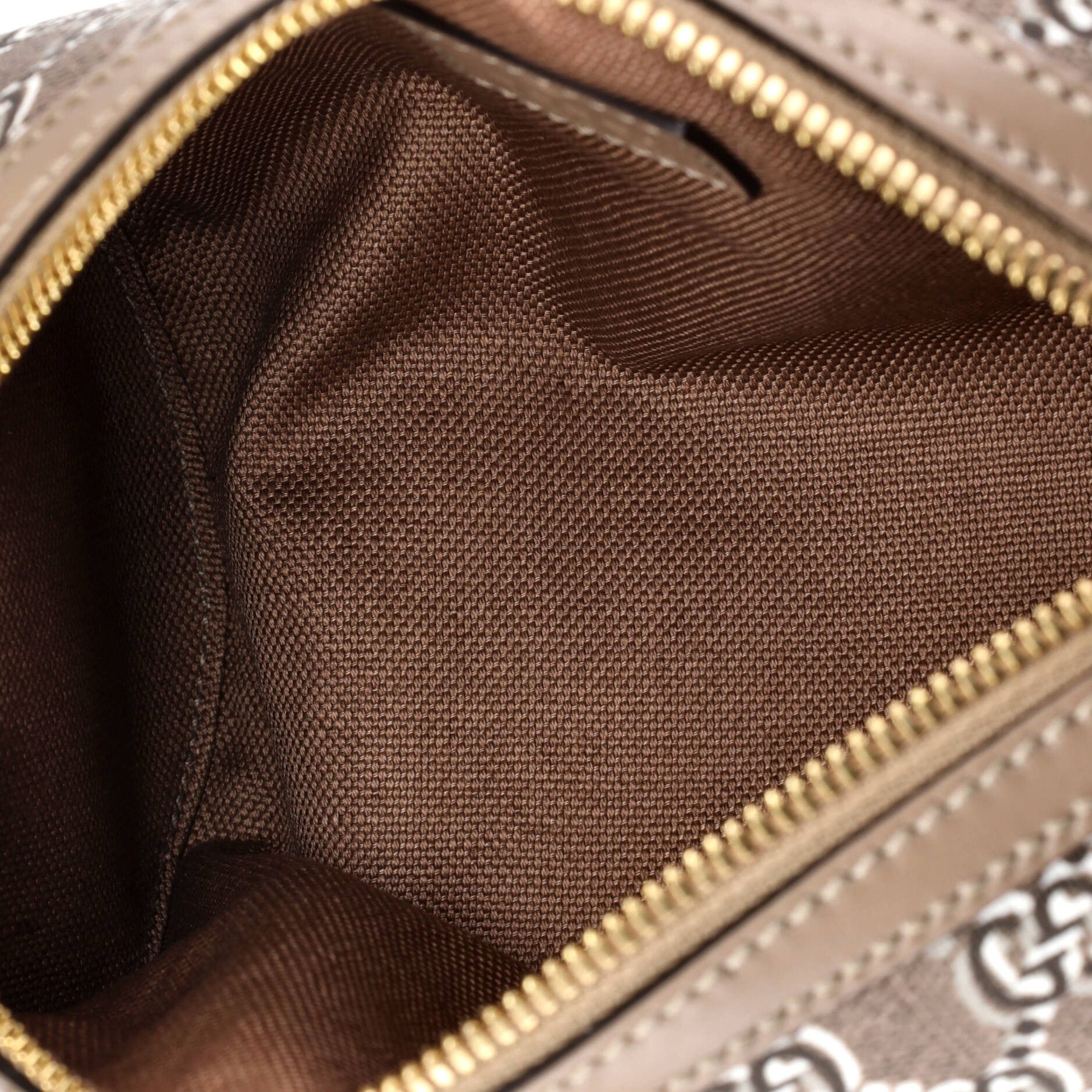 Gucci Cylindrical Shoulder Bag GG Shadow Coated Canvas Mini Size ONE SIZE - 4 Thumbnail