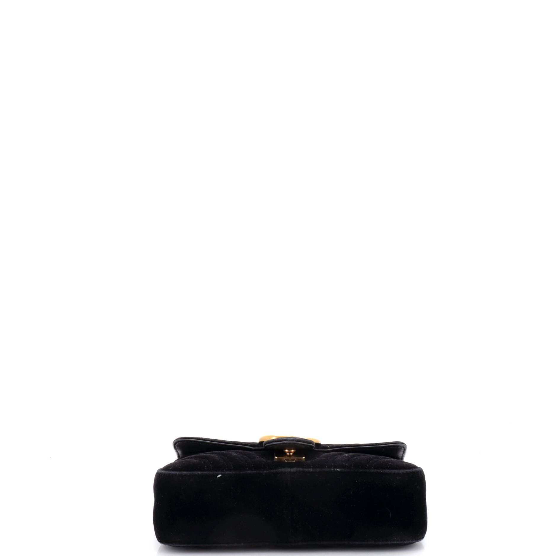 Gucci GG Marmont Flap Bag Matelasse Velvet Mini Size ONE SIZE - 3 Thumbnail