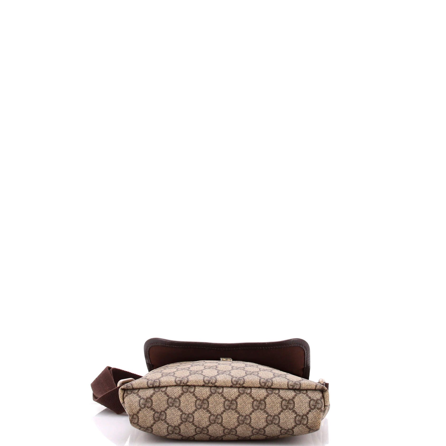 Gucci Flap Messenger GG Coated Canvas Small Size ONE SIZE - 3 Thumbnail