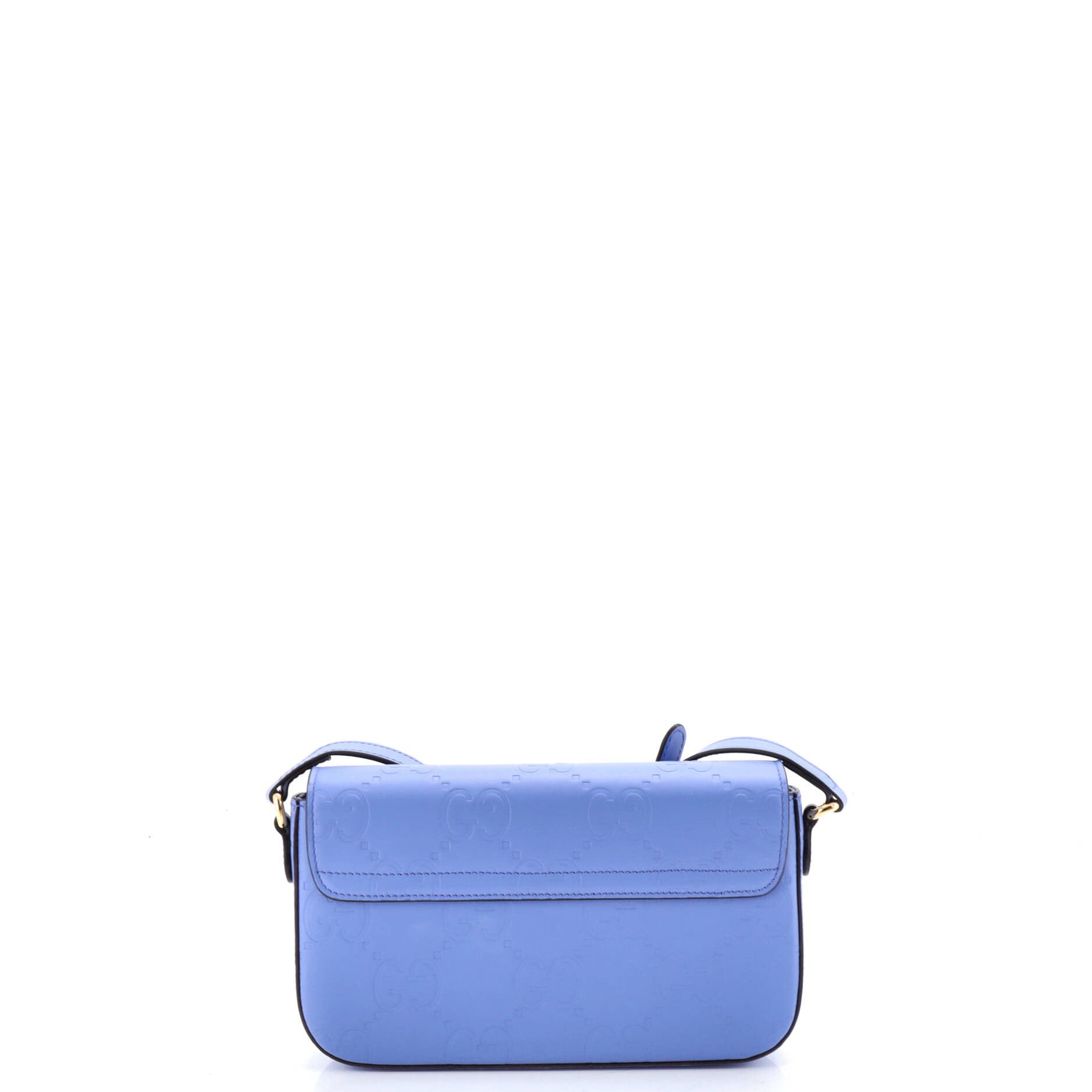 Gucci Envelope Flap Crossbody Bag Jumbo GG Embossed Leather Super Size ONE SIZE - 2 Thumbnail