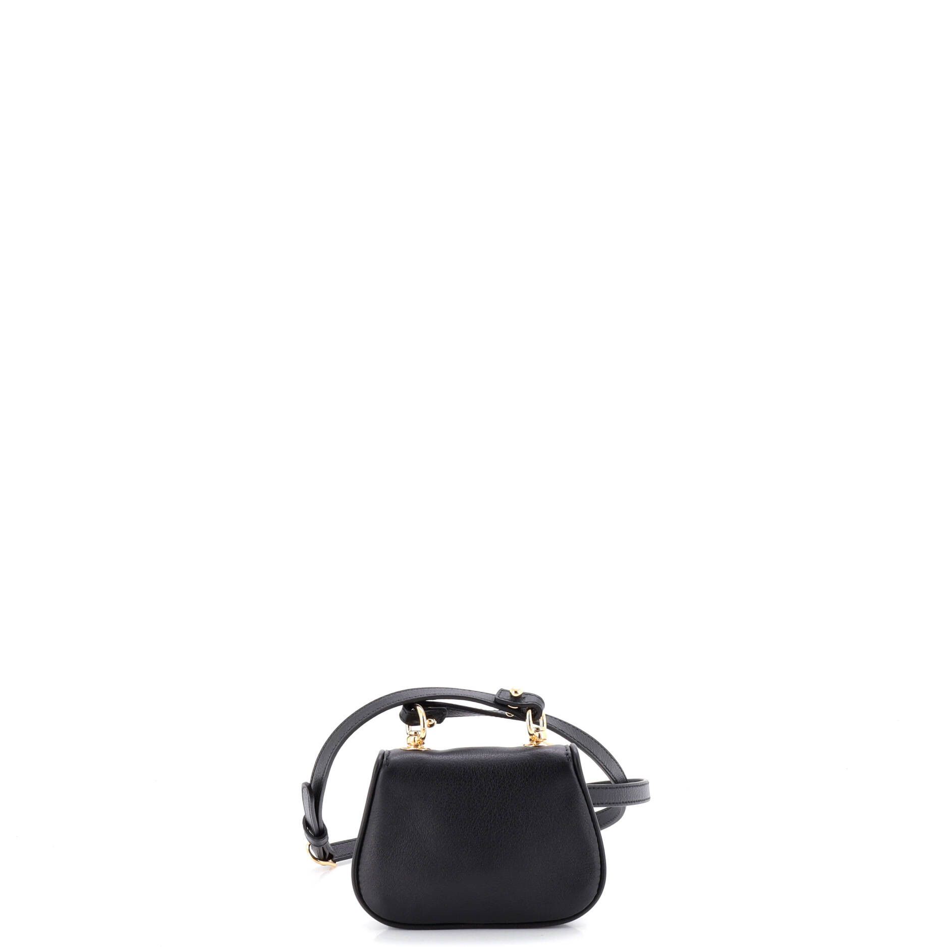 Gucci Blondie NM Card Case Wallet with Strap Leather Size ONE SIZE - 2 Thumbnail