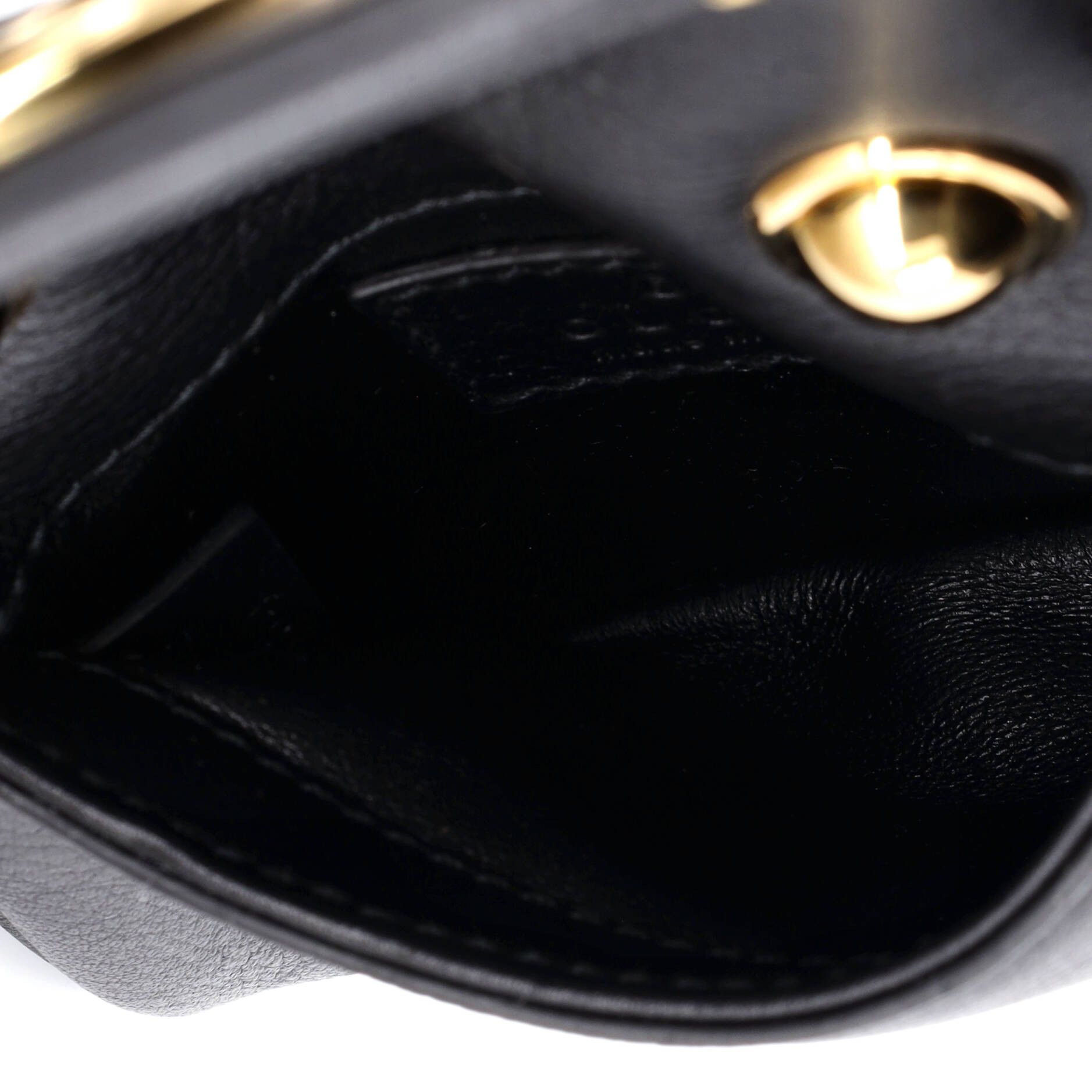 Gucci Blondie NM Card Case Wallet with Strap Leather Size ONE SIZE - 4 Thumbnail