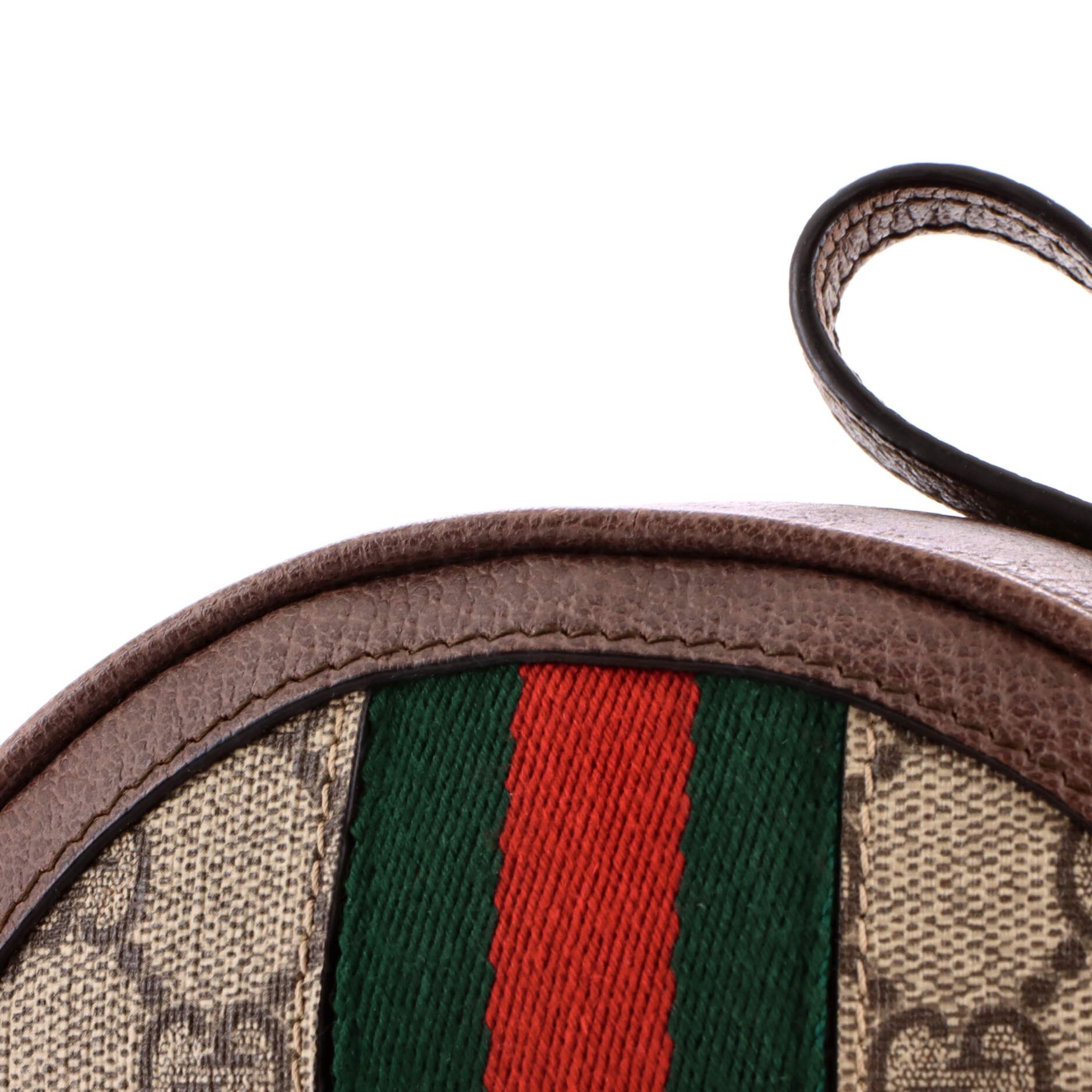 Gucci Ophidia Round Backpack GG Coated Canvas Mini Size ONE SIZE - 5 Thumbnail