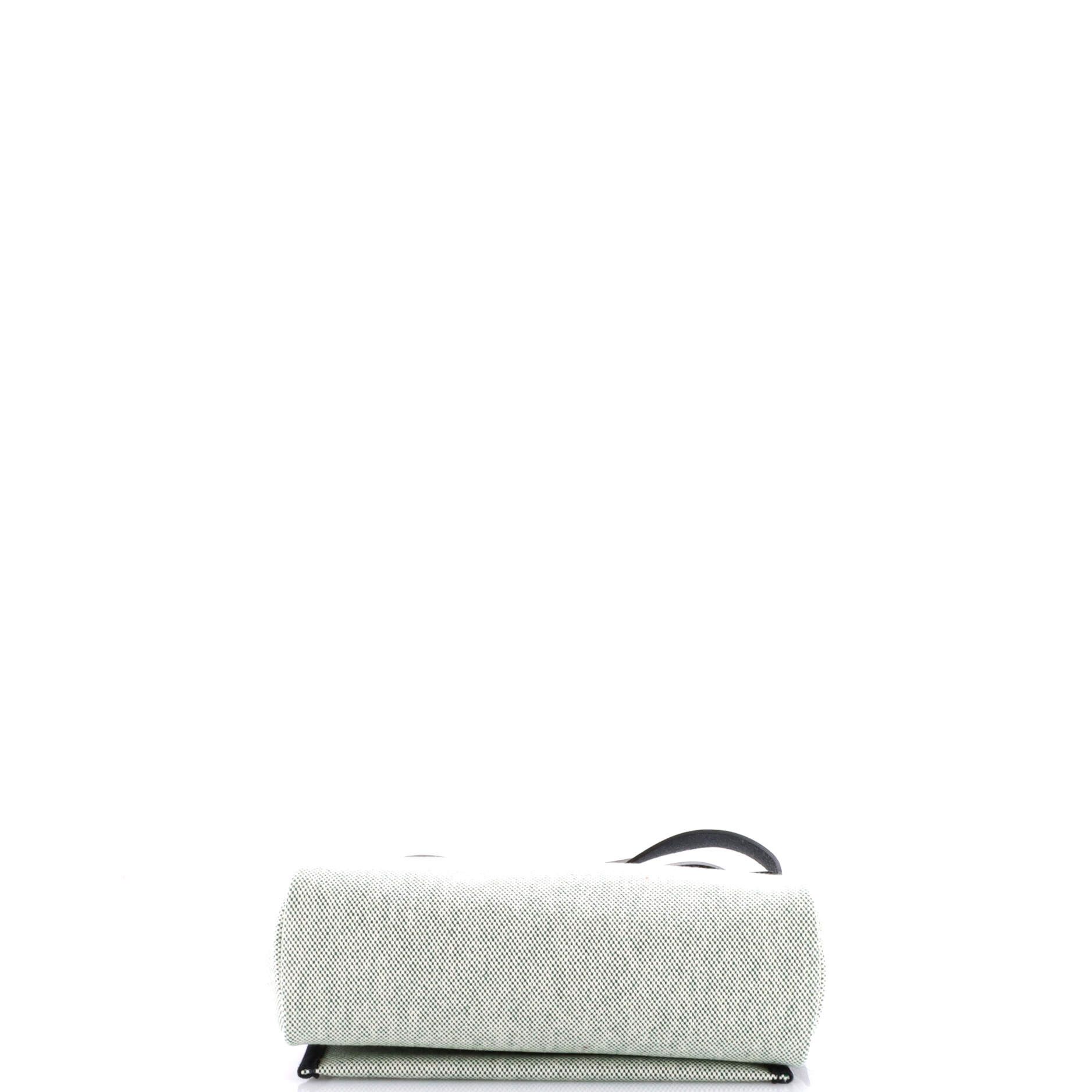 Hermes Herbag Zip Toile and Leather 20 Size ONE SIZE - 3 Thumbnail