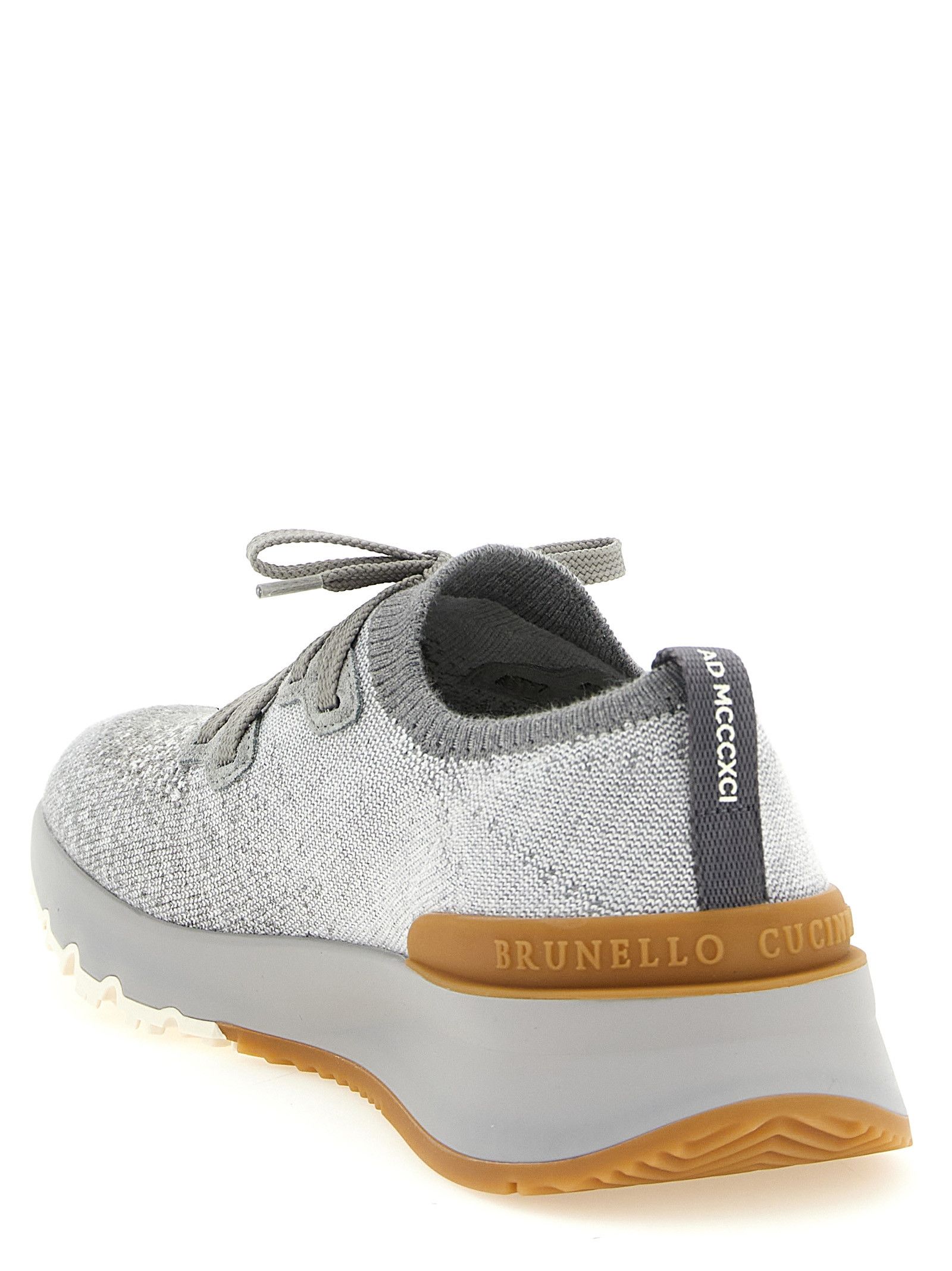 Brunello Cucinelli Knitted Sneakers Size US 7 / EU 40 - 3 Thumbnail