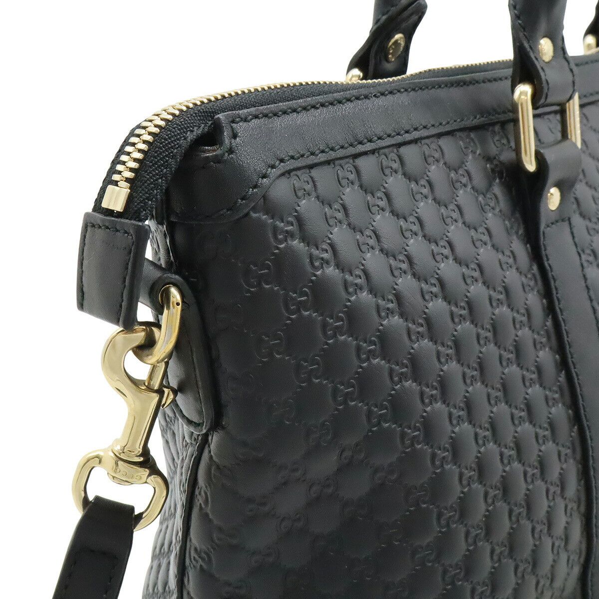 Gucci Gucci Gucci Microguccissima 2way Bag Leather Shoulder Bag 449655 DUTY FREE for USA Size ONE SIZE - 8 Thumbnail