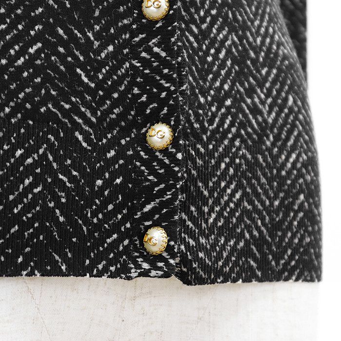 Dolce & Gabbana Dolce & Gabbana Dolce&Gabbana Wool Knit Cardigan Textile Tops DUTY FREE for USA Size ONE SIZE - 3 Thumbnail