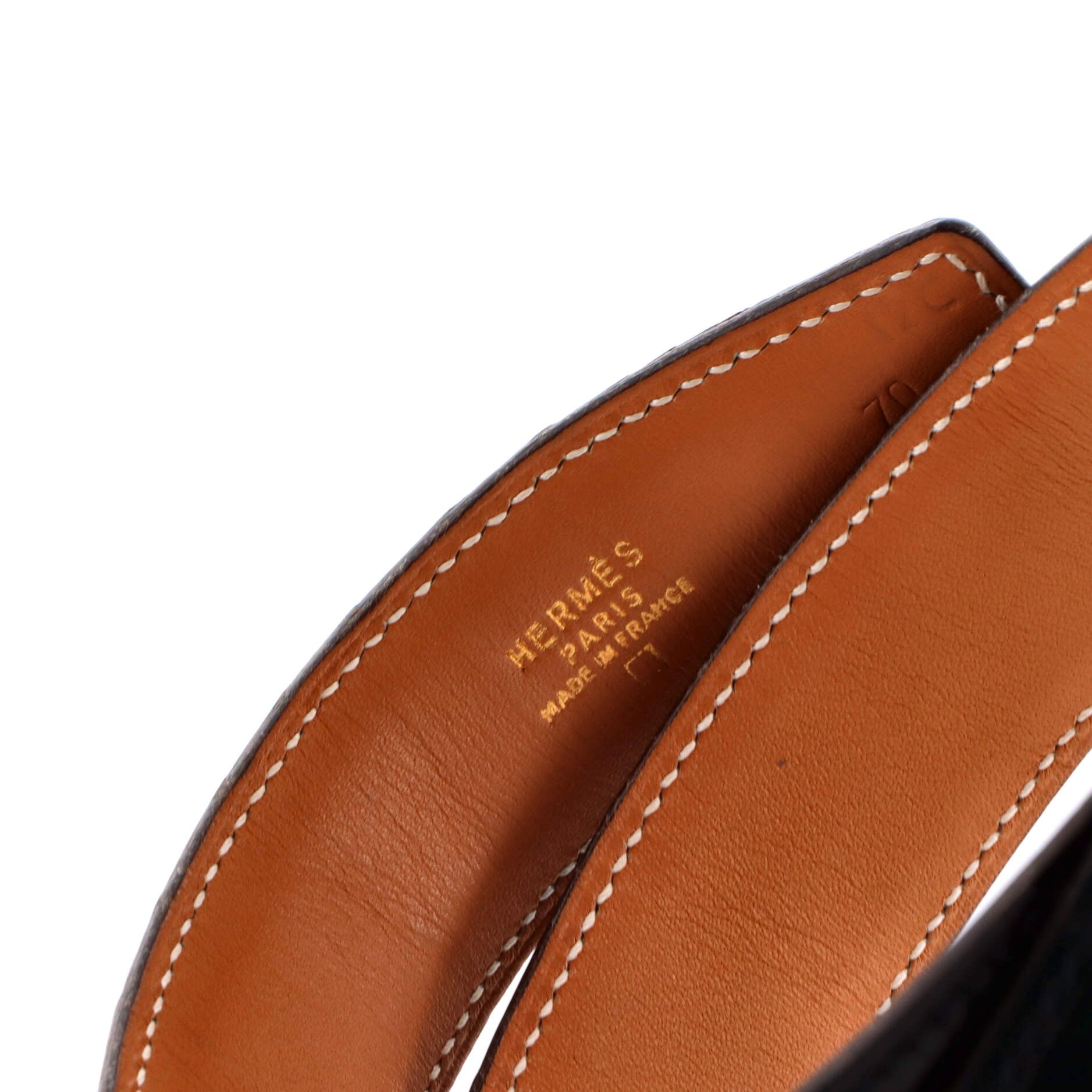 Hermes Constance Belt Shiny Alligator Medium Size ONE SIZE - 4 Thumbnail