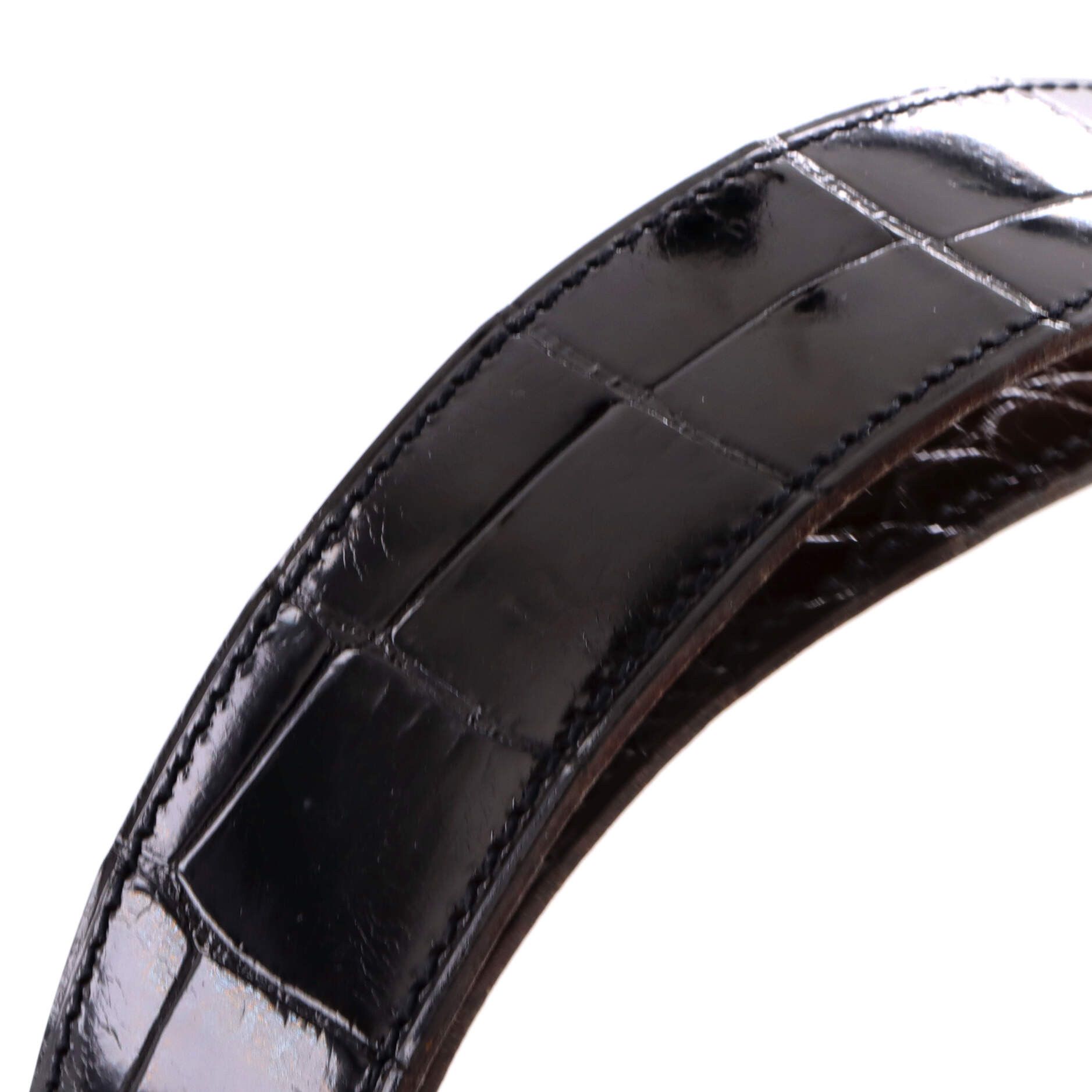 Hermes Constance Belt Shiny Alligator Medium Size ONE SIZE - 3 Thumbnail
