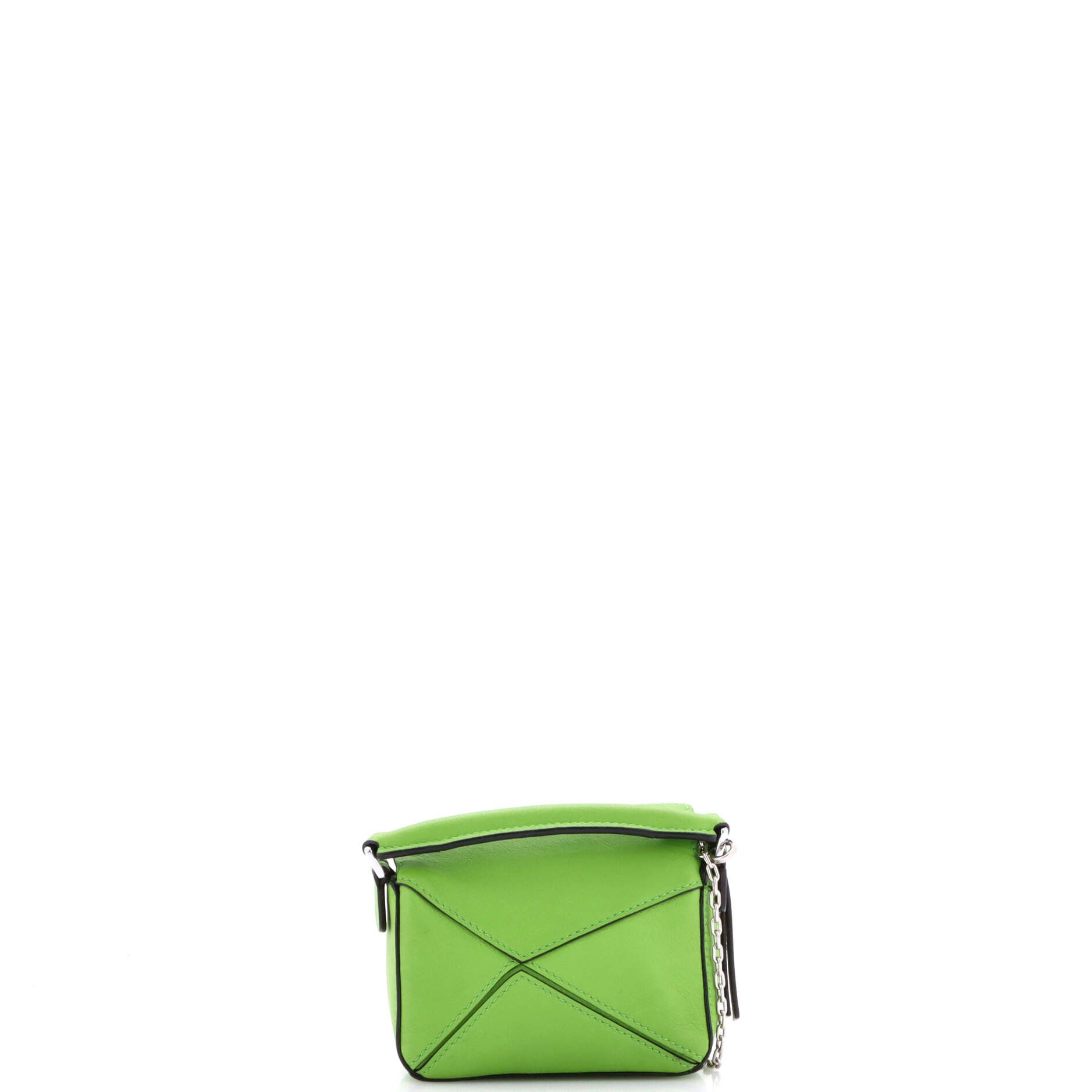 Loewe Puzzle Bag Leather Nano Size ONE SIZE - 2 Thumbnail