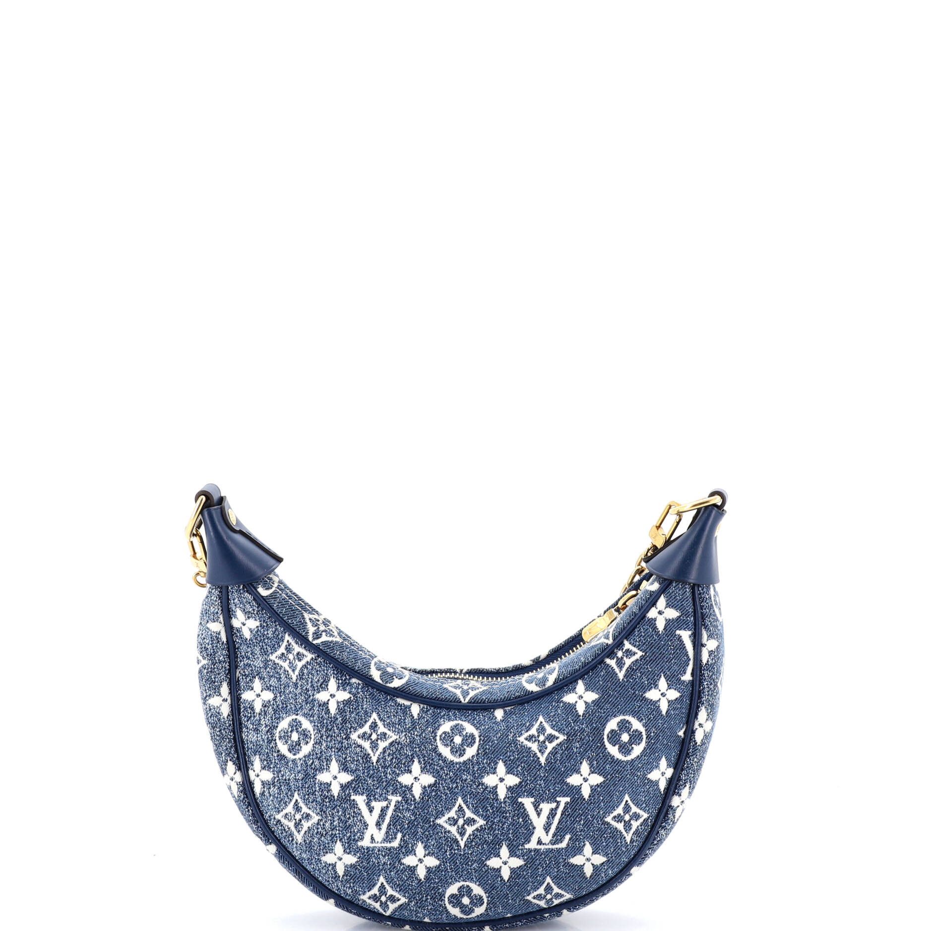 Louis Vuitton Loop Handbag Monogram Jacquard Denim Size ONE SIZE - 2 Thumbnail