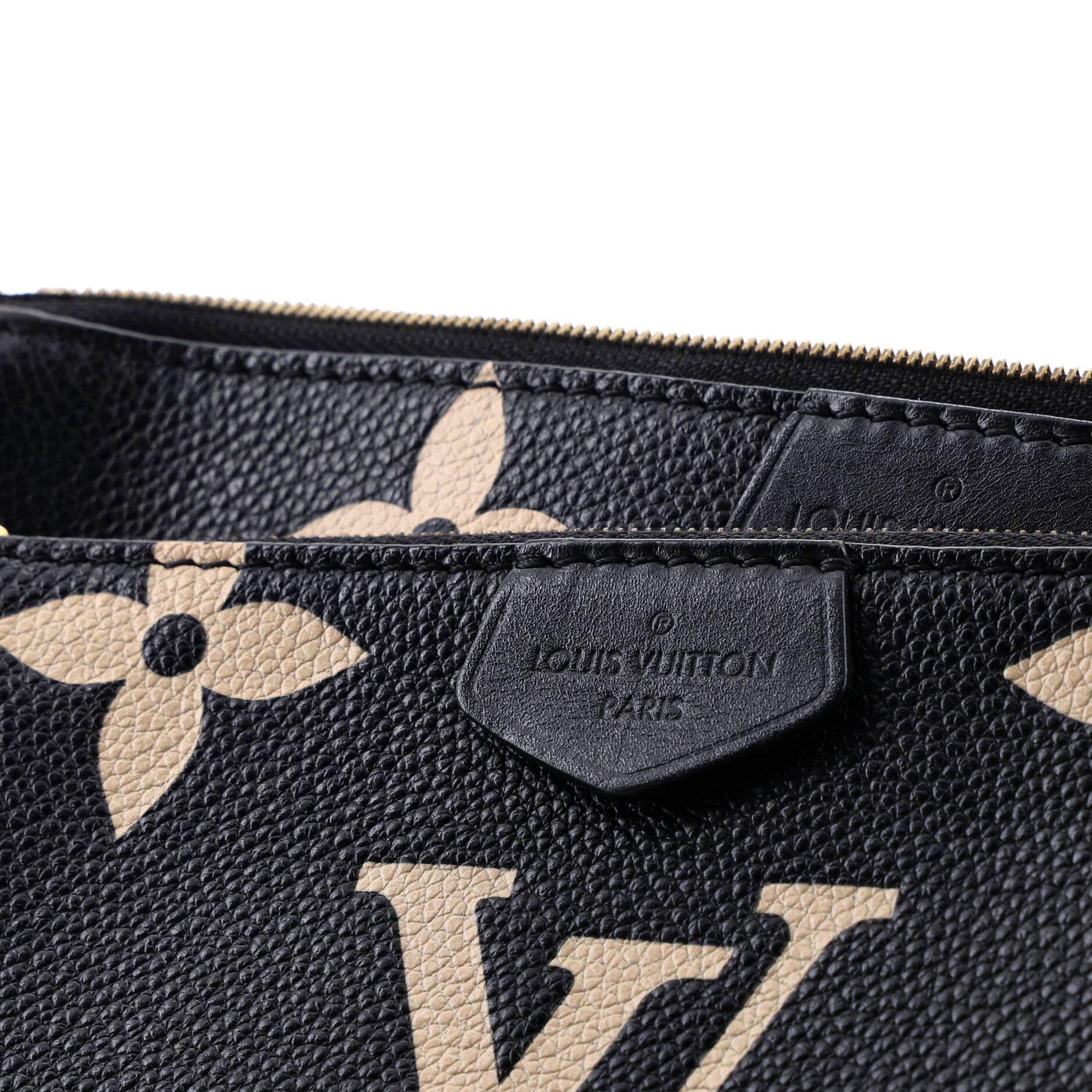 Louis Vuitton Multi Pochette Accessoires Bicolor Monogram Empreinte Giant Size ONE SIZE - 7 Thumbnail