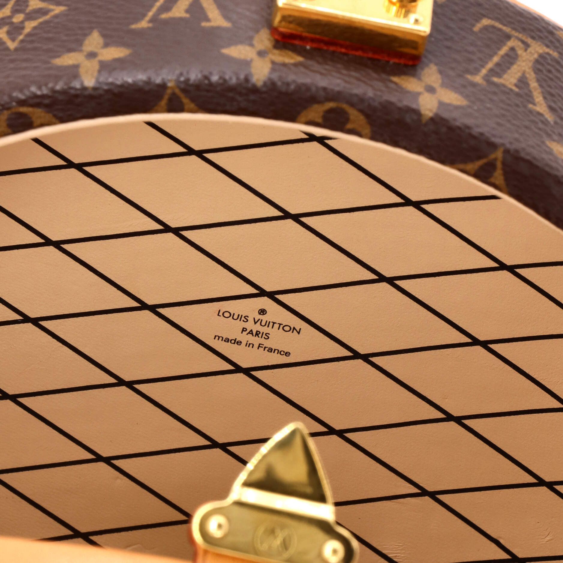 Louis Vuitton Petite Boite Chapeau Bag Monogram Canvas Size ONE SIZE - 7 Thumbnail