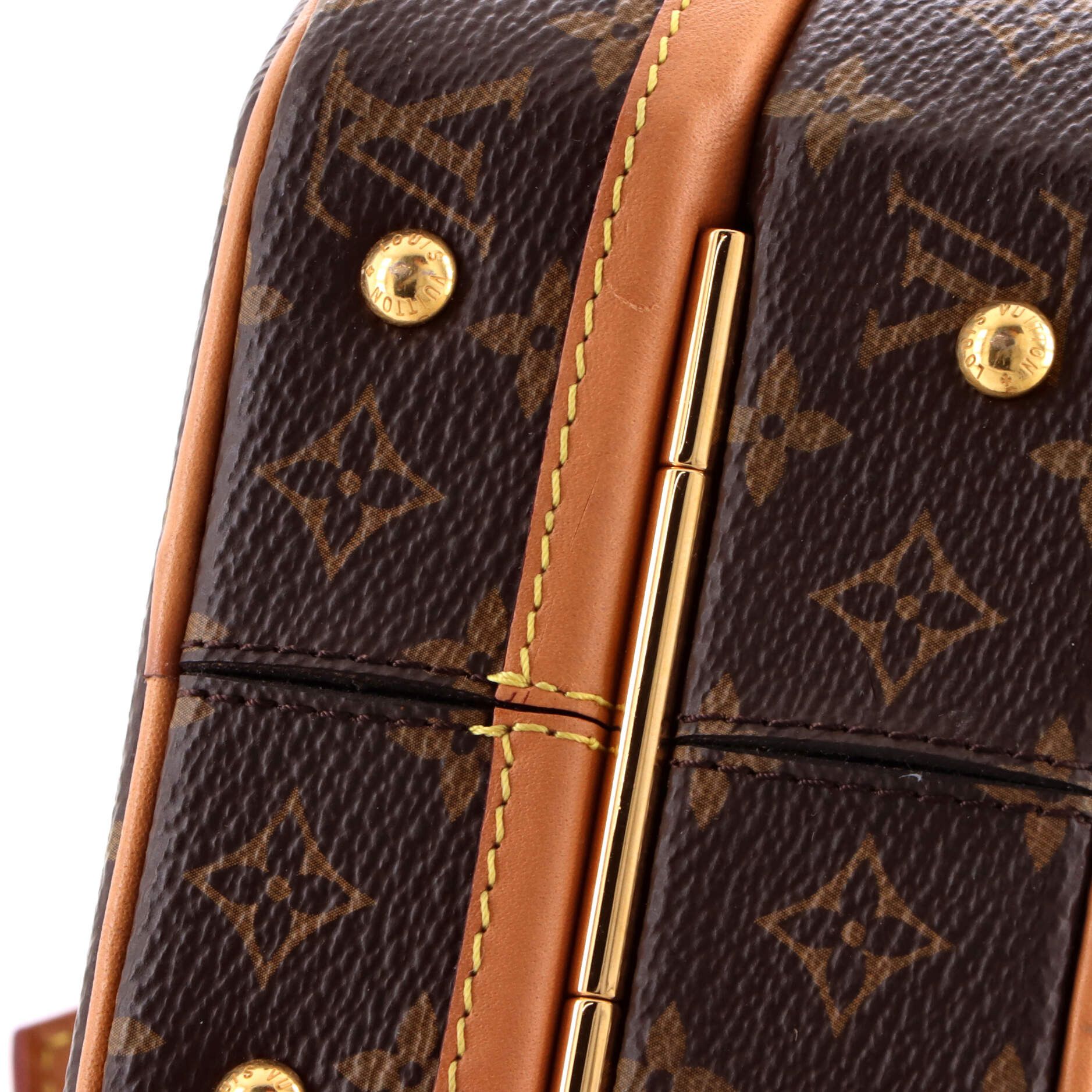 Louis Vuitton Petite Boite Chapeau Bag Monogram Canvas Size ONE SIZE - 6 Thumbnail