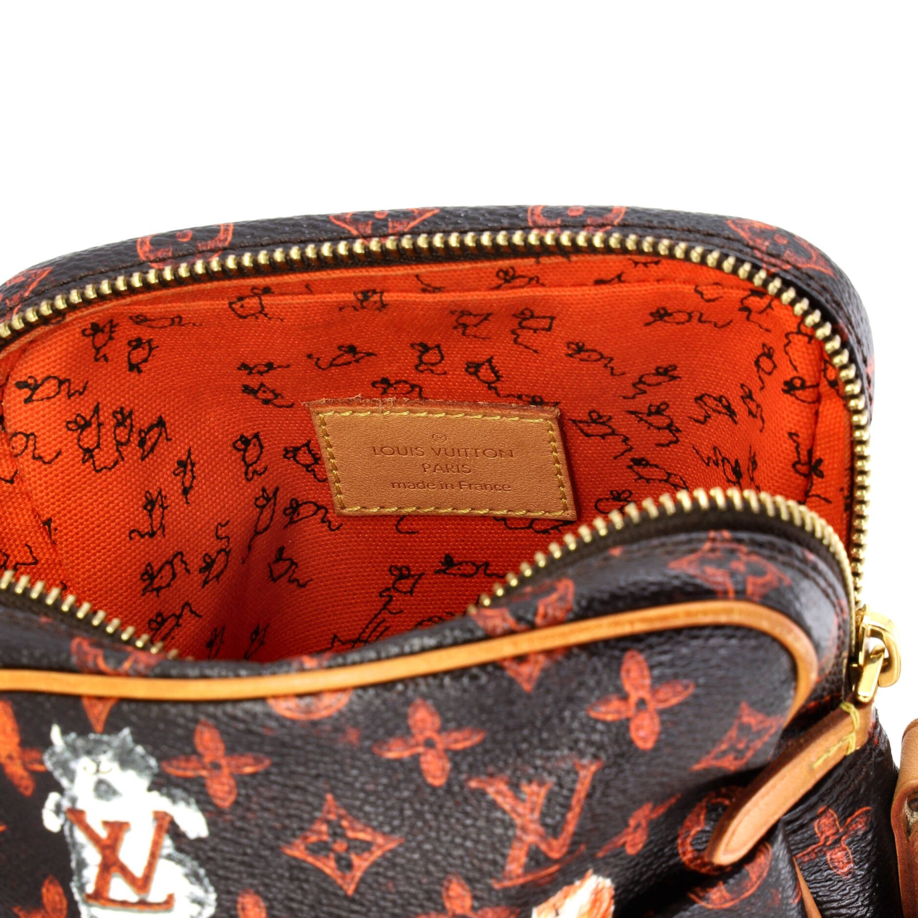 Louis Vuitton Paname Bag Limited Edition Grace Coddington Catogram Canvas Size ONE SIZE - 5 Thumbnail