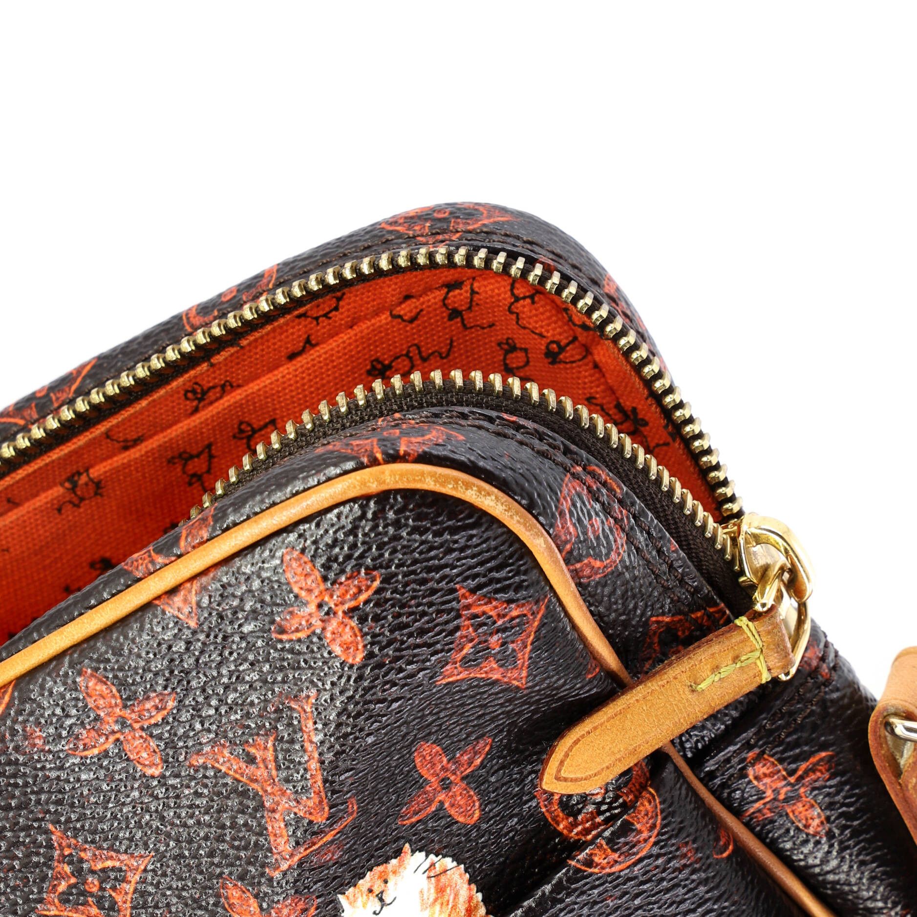 Louis Vuitton Paname Bag Limited Edition Grace Coddington Catogram Canvas Size ONE SIZE - 6 Thumbnail