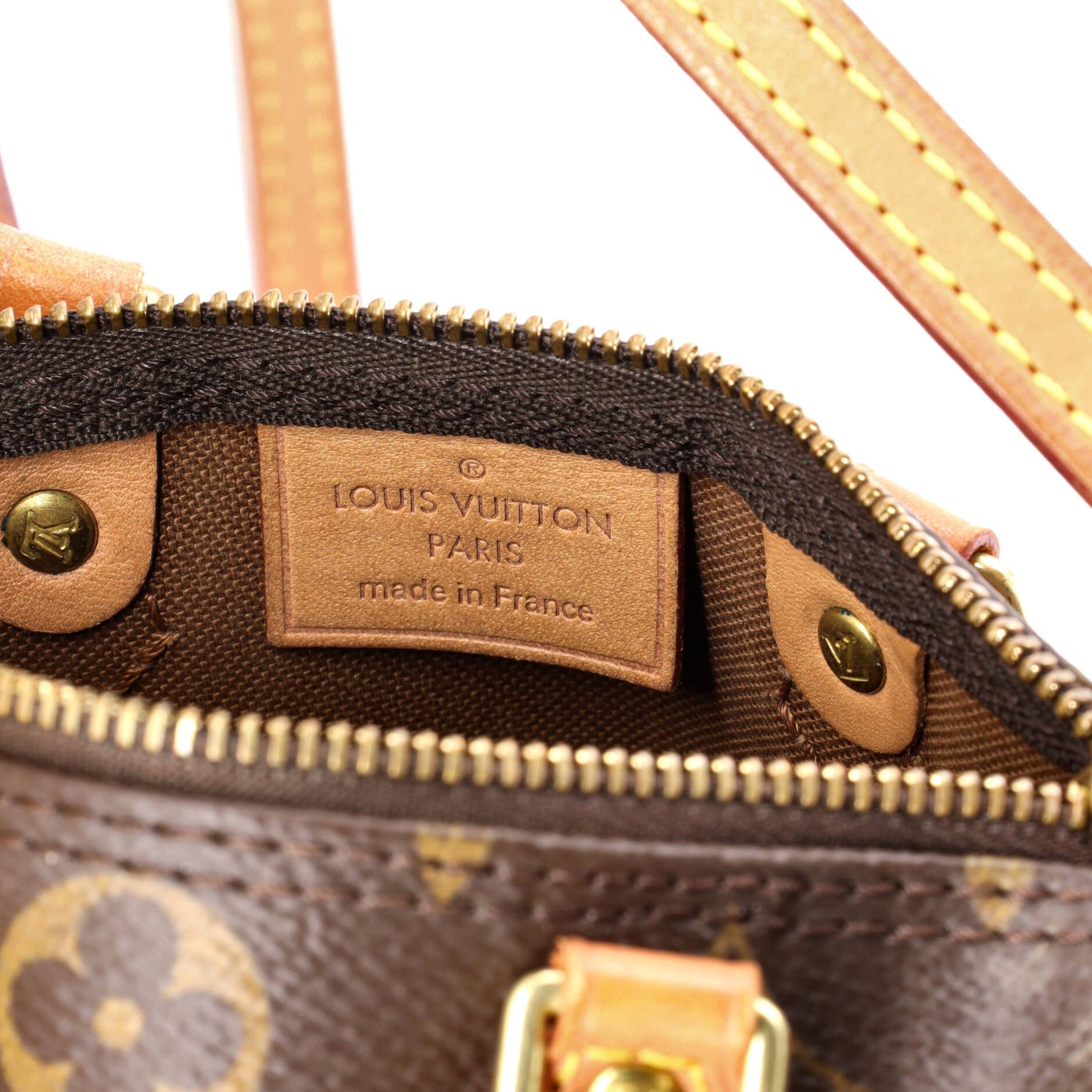 Louis Vuitton Speedy Bandouliere Bag Monogram Canvas Nano Size ONE SIZE - 6 Thumbnail