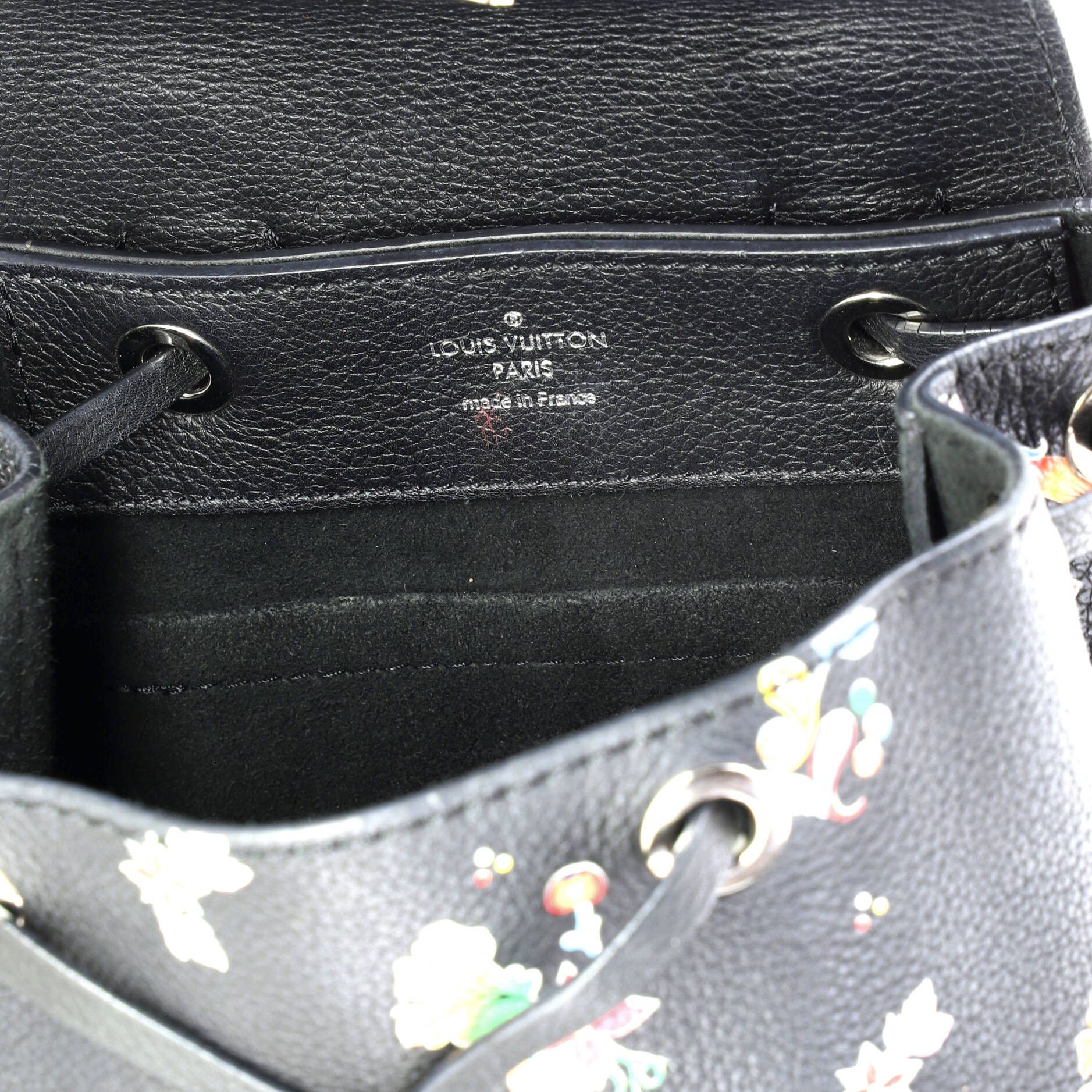 Louis Vuitton Lockme Backpack Floral Printed Leather Mini Size ONE SIZE - 5 Thumbnail