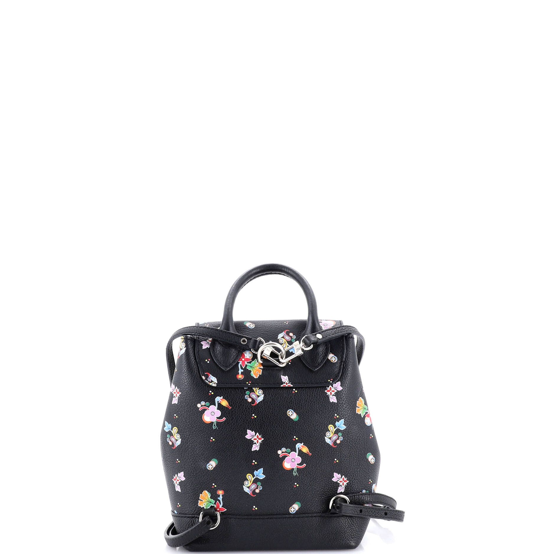 Louis Vuitton Lockme Backpack Floral Printed Leather Mini Size ONE SIZE - 2 Thumbnail