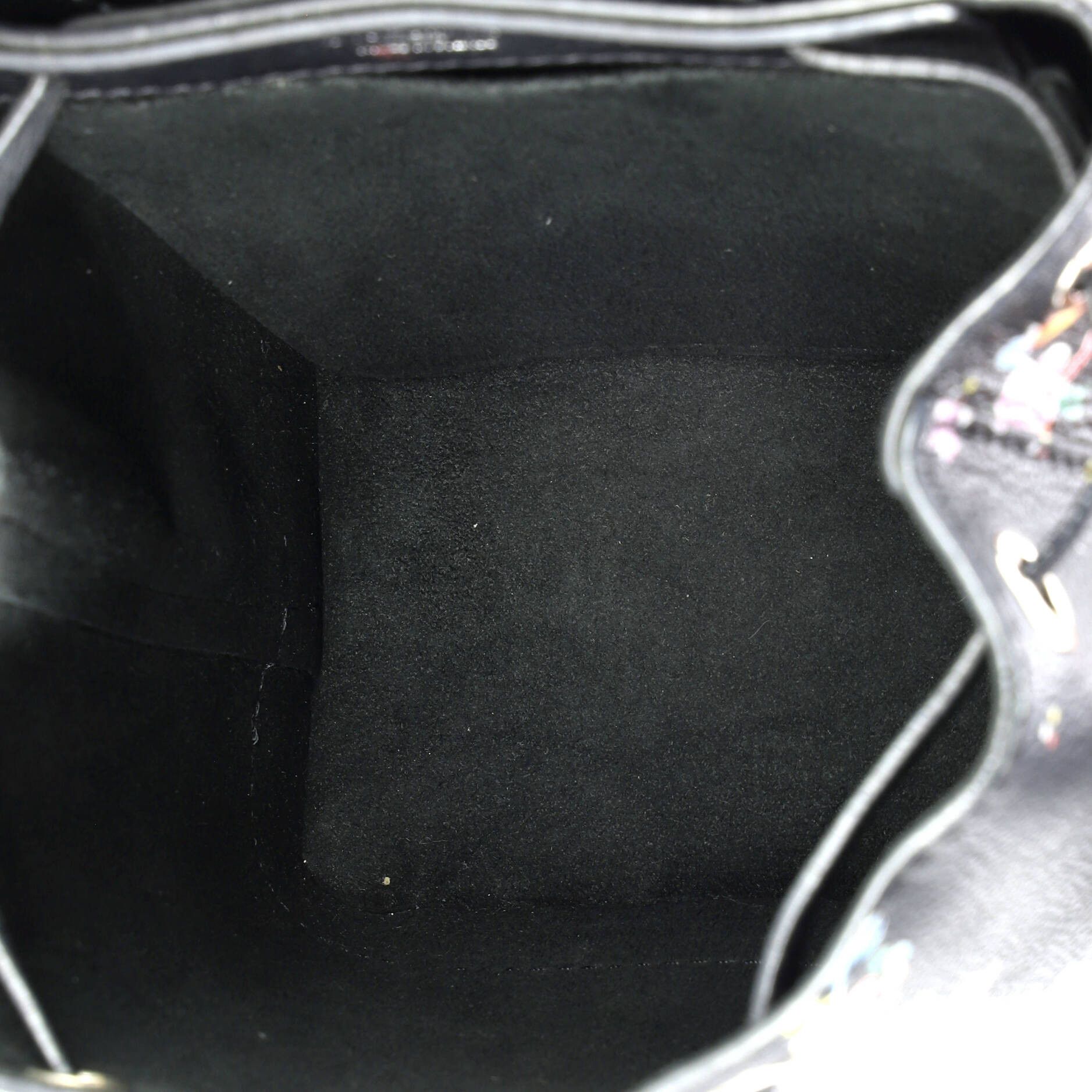 Louis Vuitton Lockme Backpack Floral Printed Leather Mini Size ONE SIZE - 4 Thumbnail
