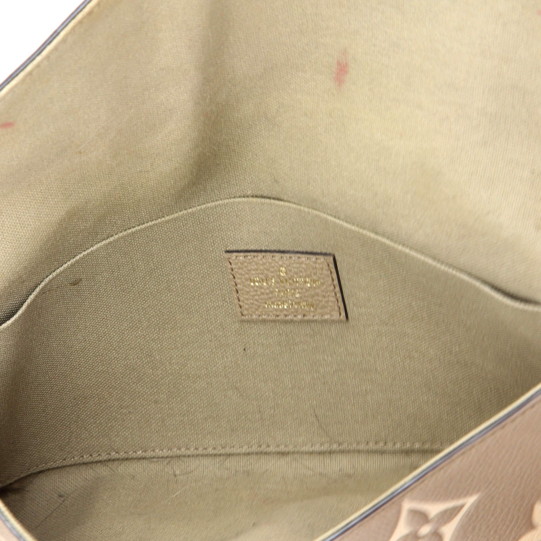 Louis Vuitton Felicie Pochette Bicolor Monogram Empreinte Giant Size ONE SIZE - 4 Thumbnail