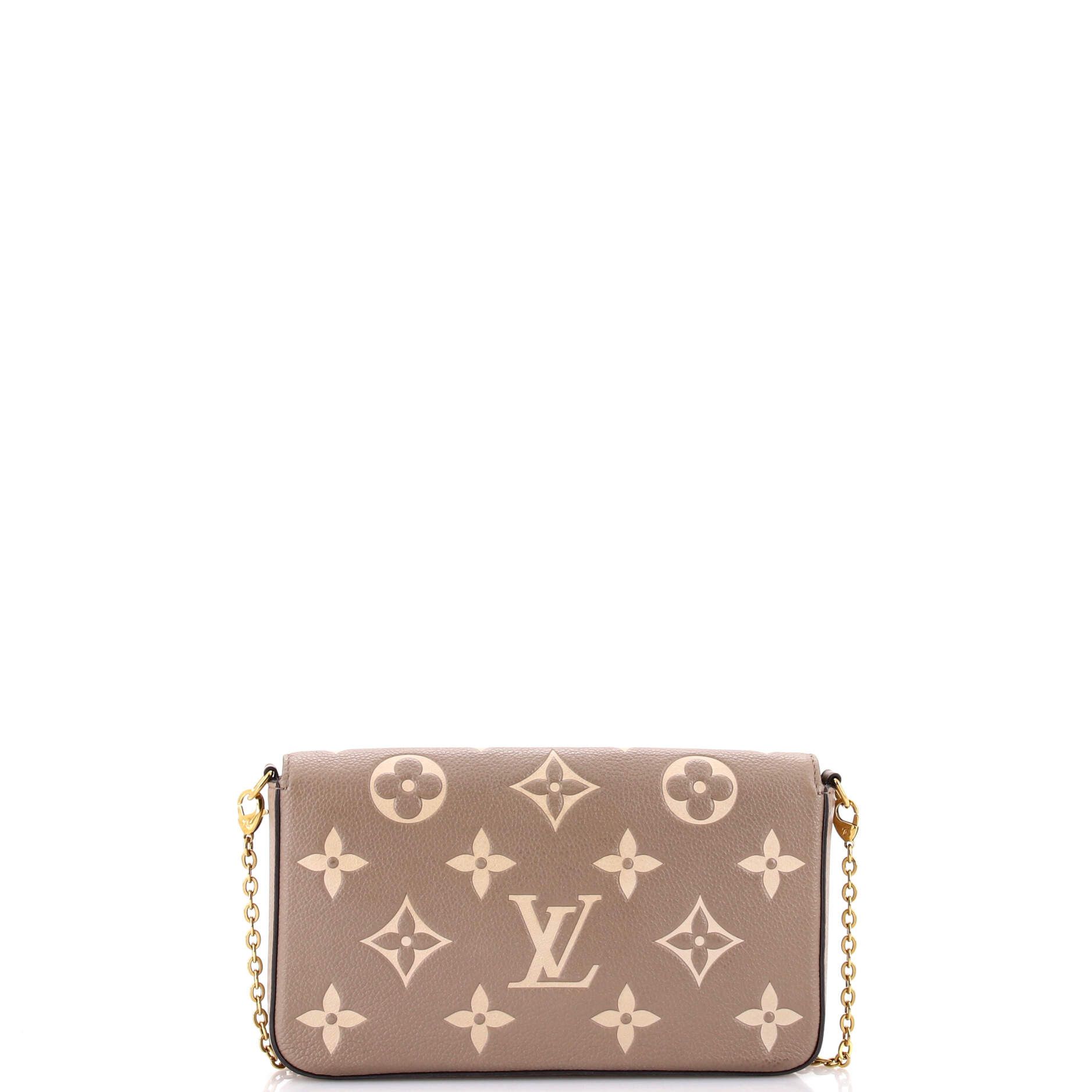 Louis Vuitton Felicie Pochette Bicolor Monogram Empreinte Giant Size ONE SIZE - 2 Thumbnail