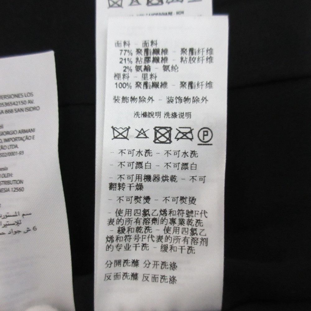 Armani Armani Armani Exchange 1B Tailored Jacket Textile Outerwear 8NYG03 DUTY FREE for USA Size ONE SIZE - 12 Thumbnail