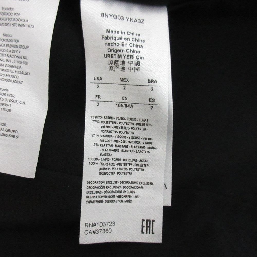 Armani Armani Armani Exchange 1B Tailored Jacket Textile Outerwear 8NYG03 DUTY FREE for USA Size ONE SIZE - 13 Thumbnail