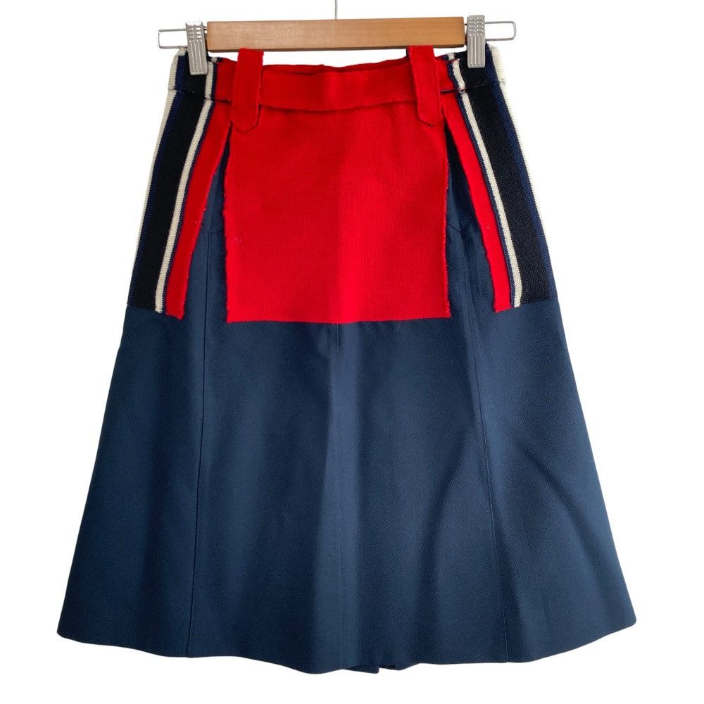 Maison Margiela Maison Margiela Maison Margiela Docking Belted Skirt Textile Skirts S29MA0373 DUTY FREE for USA Size ONE SIZE - 2 Thumbnail