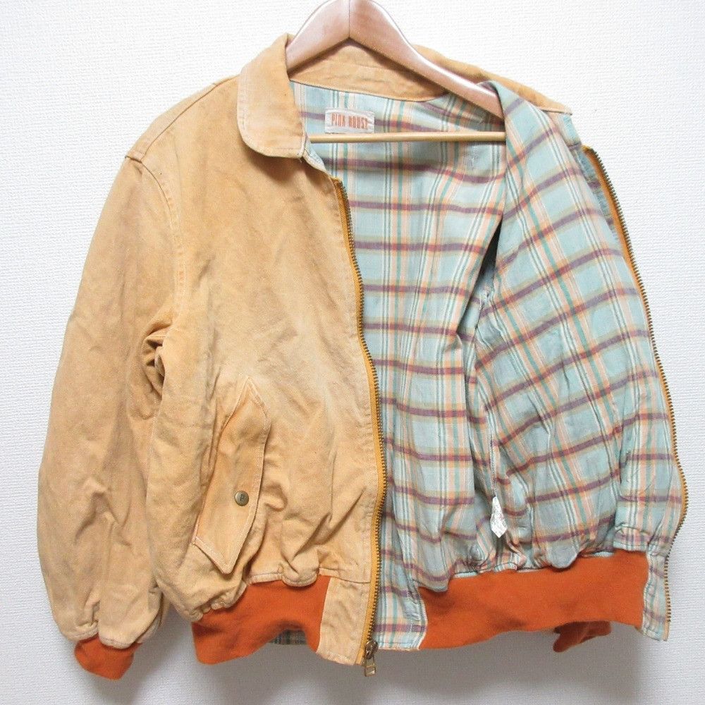 Other Other PINK HOUSE Denim Bomber Jacket Textile Outerwear DUTY FREE for USA Size ONE SIZE - 3 Thumbnail