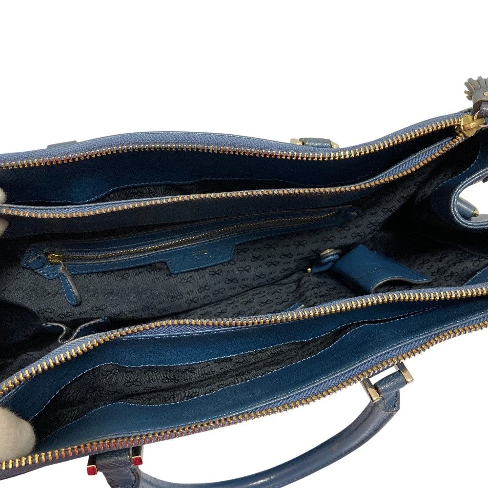 Other Other Anya Hindmarch 2way Handbag Leather Shoulder Bag DUTY FREE for USA Size ONE SIZE - 10 Thumbnail