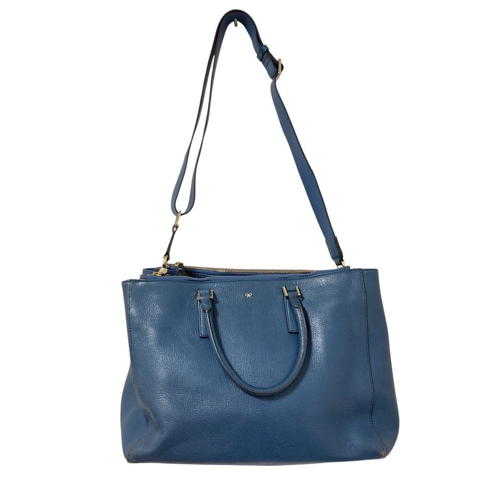 Other Other Anya Hindmarch 2way Handbag Leather Shoulder Bag DUTY FREE for USA Size ONE SIZE - 6 Thumbnail