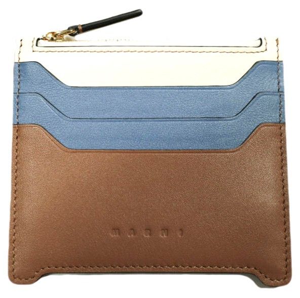 Marni Marni Marni TRUNKAROO Calf Leather Card Holder Leather Card Case PFMO0112U2P6948 DUTY FREE for USA Size ONE SIZE - 2 Thumbnail