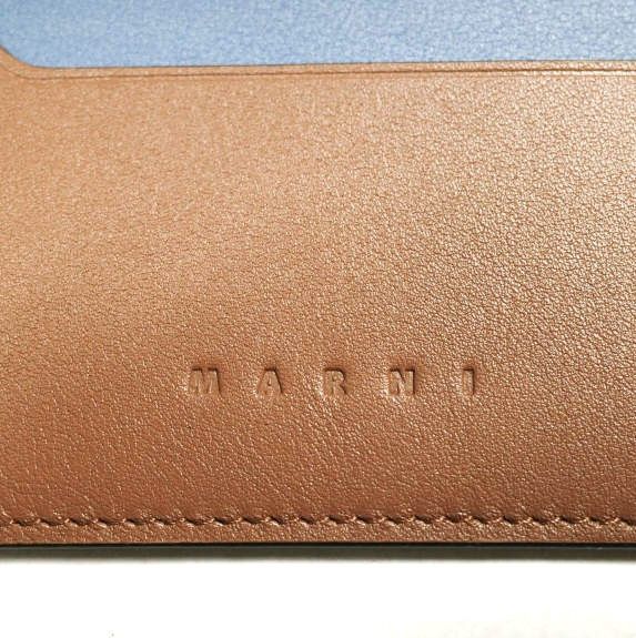 Marni Marni Marni TRUNKAROO Calf Leather Card Holder Leather Card Case PFMO0112U2P6948 DUTY FREE for USA Size ONE SIZE - 5 Thumbnail