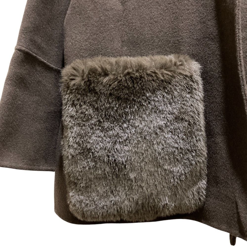 Other Other Mila Owen 2WAY Fur Pocket Reversible Coat Fur Outerwear DUTY FREE for USA Size ONE SIZE - 3 Thumbnail