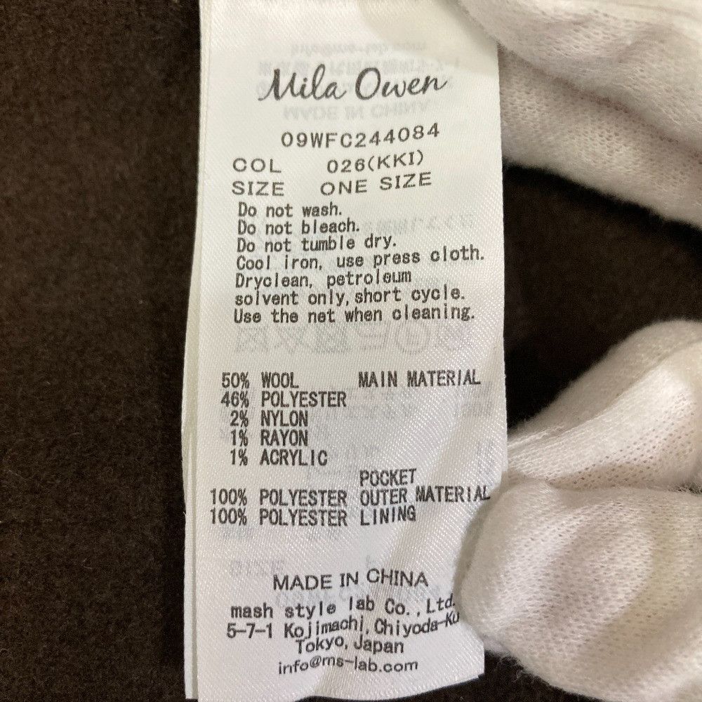 Other Other Mila Owen 2WAY Fur Pocket Reversible Coat Fur Outerwear DUTY FREE for USA Size ONE SIZE - 6 Thumbnail