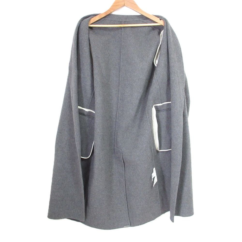 Other Other COCUCA Super 140 Wool Coat Textile Outerwear DUTY FREE for USA Size ONE SIZE - 6 Thumbnail