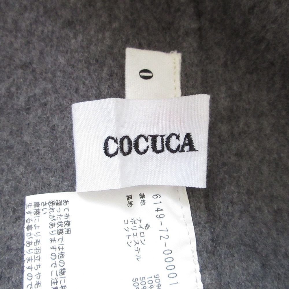 Other Other COCUCA Super 140 Wool Coat Textile Outerwear DUTY FREE for USA Size ONE SIZE - 7 Thumbnail
