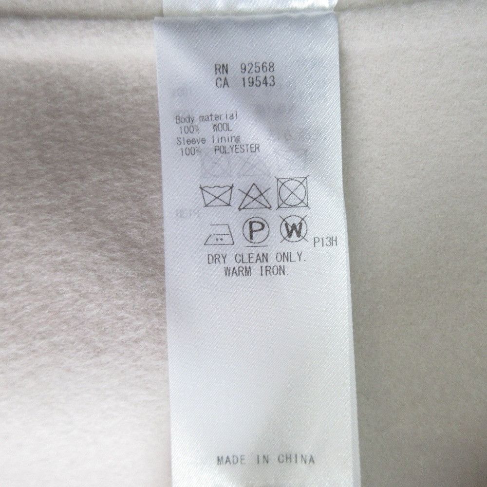 Other Other BEIGE BUCI Wool Coat Textile Outerwear DUTY FREE for USA Size ONE SIZE - 11 Thumbnail