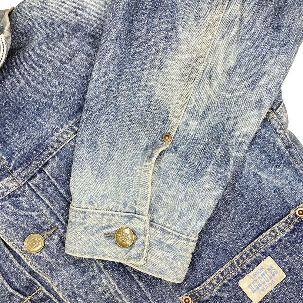 Other Other Johnbull UNION HERCULES MADE Denim Jacket Textile Outerwear HE251L02 DUTY FREE for USA Size ONE SIZE - 5 Thumbnail