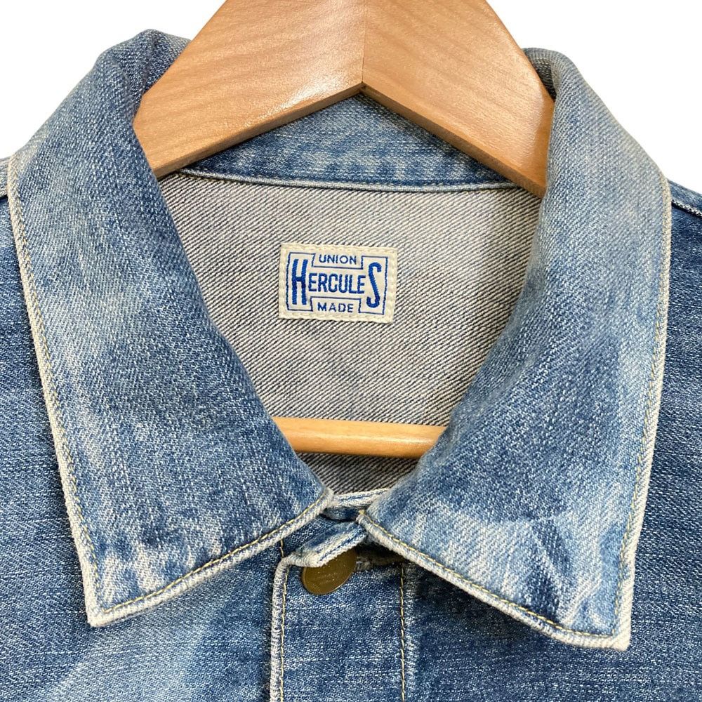 Other Other Johnbull UNION HERCULES MADE Denim Jacket Textile Outerwear HE251L02 DUTY FREE for USA Size ONE SIZE - 3 Thumbnail