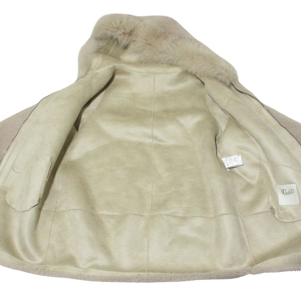 Other Other VLAB Fox Fur Fleece Coat Fur Outerwear DUTY FREE for USA Size ONE SIZE - 6 Thumbnail